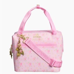 LoveShackFancy Pink Floral Baby Bag